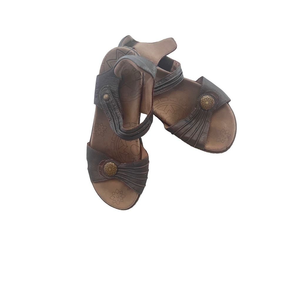 Taos Escape Sandal Dark Brown Women's 9 EU40
